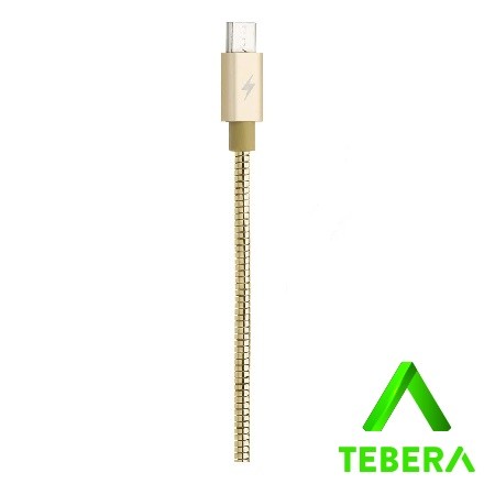 Cabo dados e carregador micro usb 2.1a (gold) Smartphone