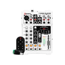 MESA SOM TARAMPS T0302 PLAYER - 3 CANAIS