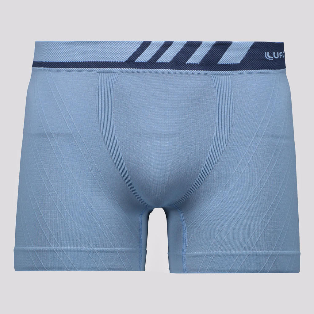 Cueca Boxer Lupo Light Fit Azul Clara - Men Clothes