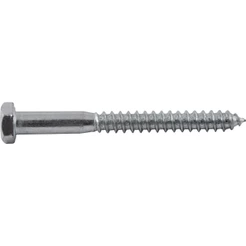 Parafuso Sextavado Rosca Soberba 5/16'' x 80 mm Cartela com 2 peças Vonder
