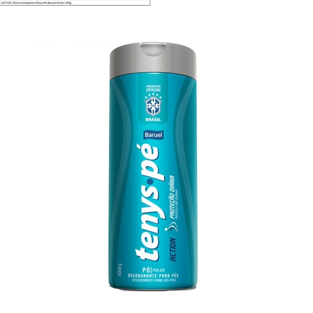 Talco Antisseptico Tenys Pe Baruel Action 100g - Beauty