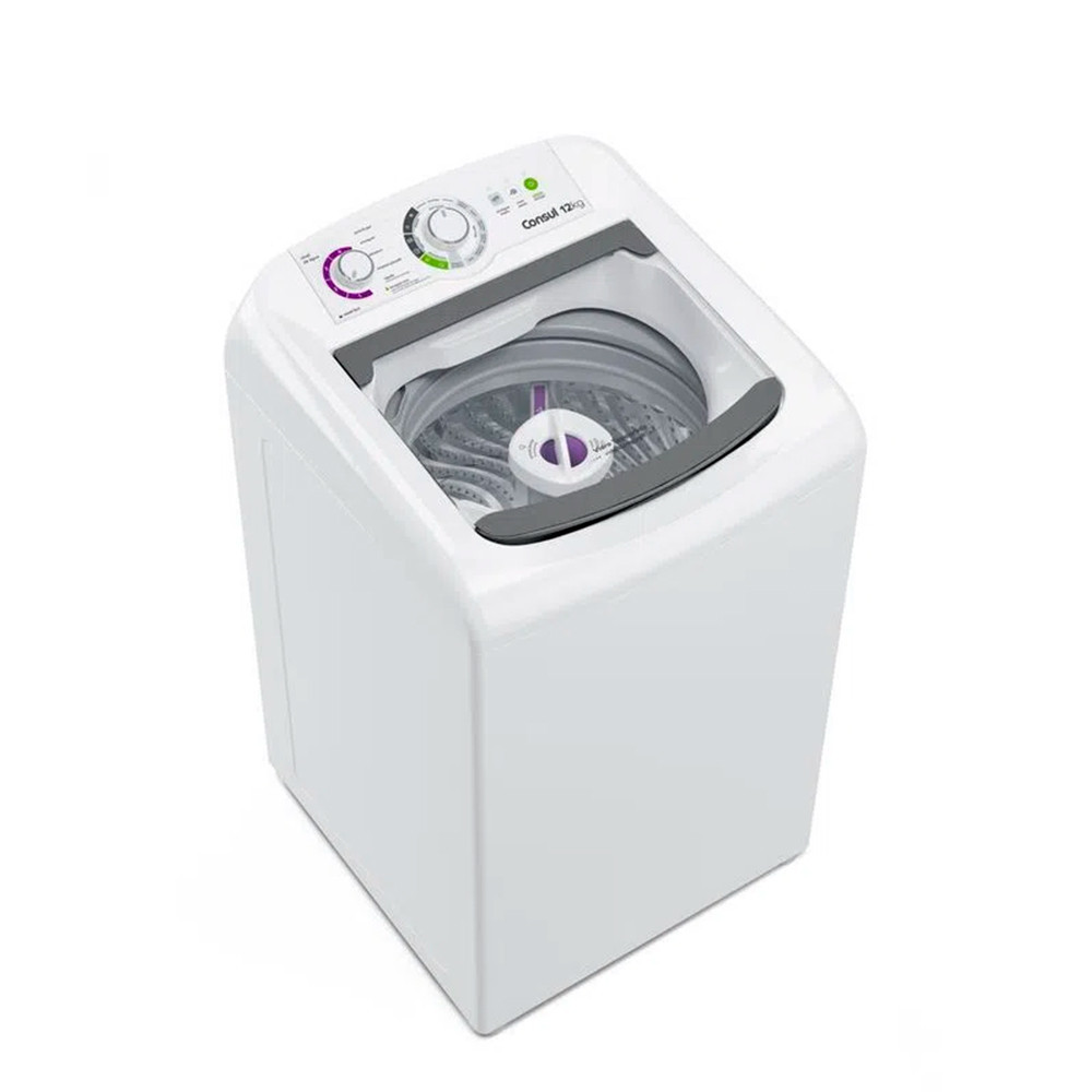 Máquina de Lavar Consul 12 kg com Dosagem Econômica e Ciclo Edredom - Home Appliances