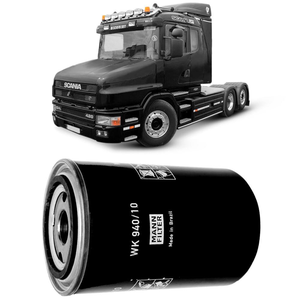 Filtro Combustível Scania T 114 Dc11 98 A 2006 Mann-filter