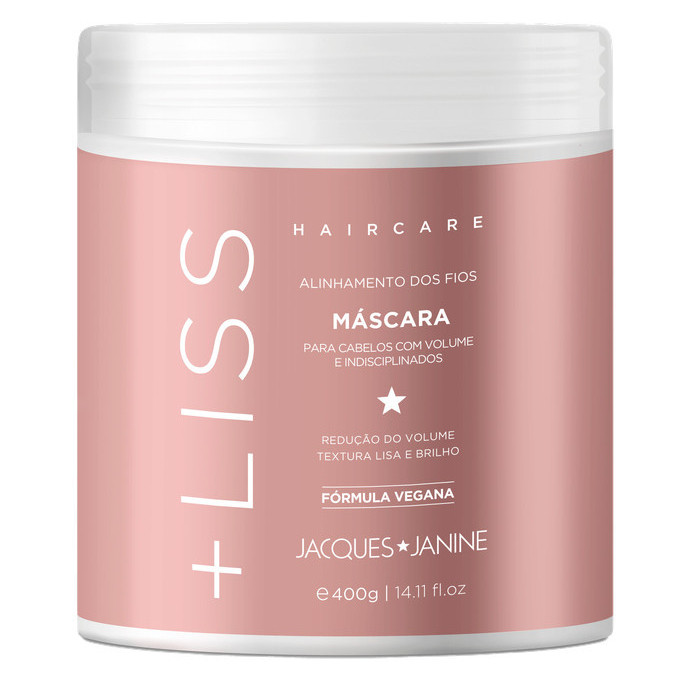 Máscara Hidratação Tratamento Creme Antifrizz Lisos Alisados Hair Care Liss Jacques Janine 400g em Oferta na Shopee
