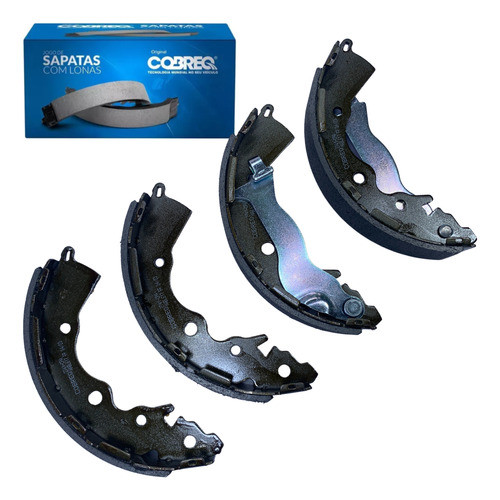 Kit Sapata Freio Traseira Original Cobreq Hb20 1.0 1.6 2012 2013 2014 2015 2016 2017 2018 2019 em Oferta na Shopee