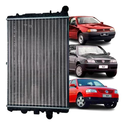 Radiador Vw Gol G2 G3 G4 1.0 97 98 99 00 01 Ate 2008 Sem Ar