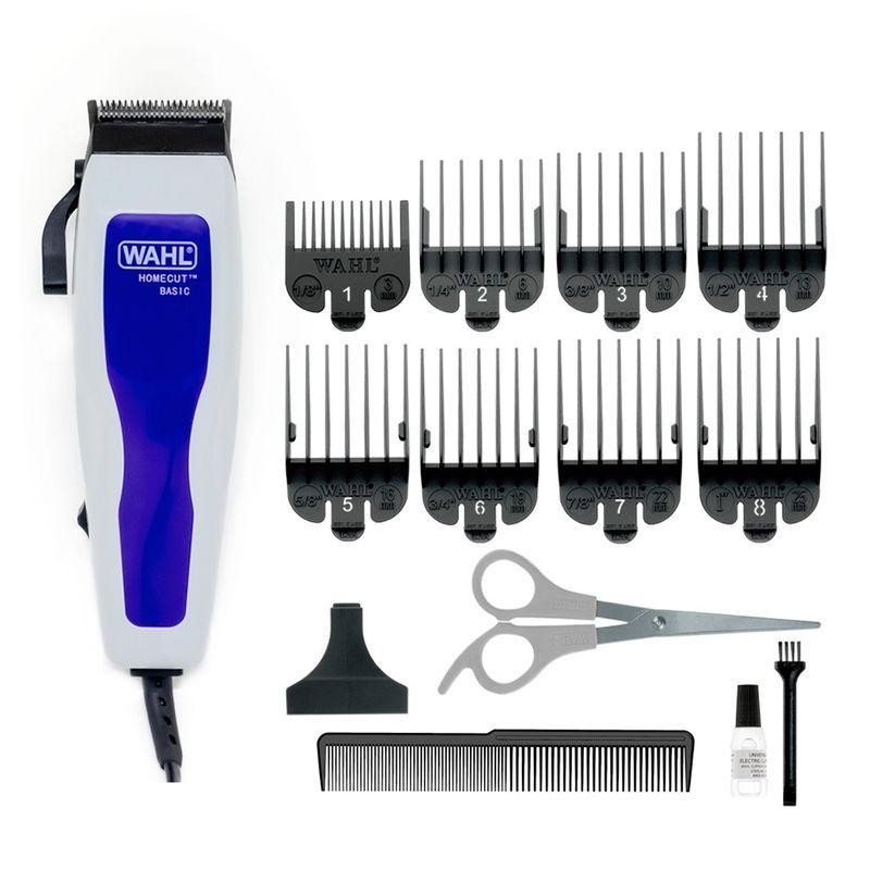 Wahl Maquina de Cortar Cabelo Home Cut Basic Kit Completo Doméstico Resultado Profissional 127V