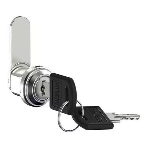 Fecho Lingueta Fechadura para Quadro Eletrico Soprano com Canhao Fenda, Triangulo ou Chave e Lingueta Reta ou com Dobra
