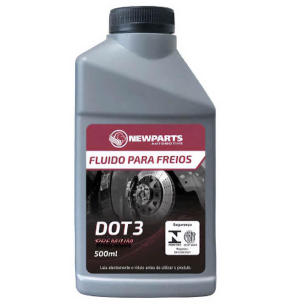 Fluído Óleo Freio New Parts DOT 3 500ml Original 1 Unidade em Oferta na Shopee