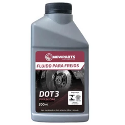 Fluído Óleo Freio New Parts DOT 3 500ml Original 1 Unidade