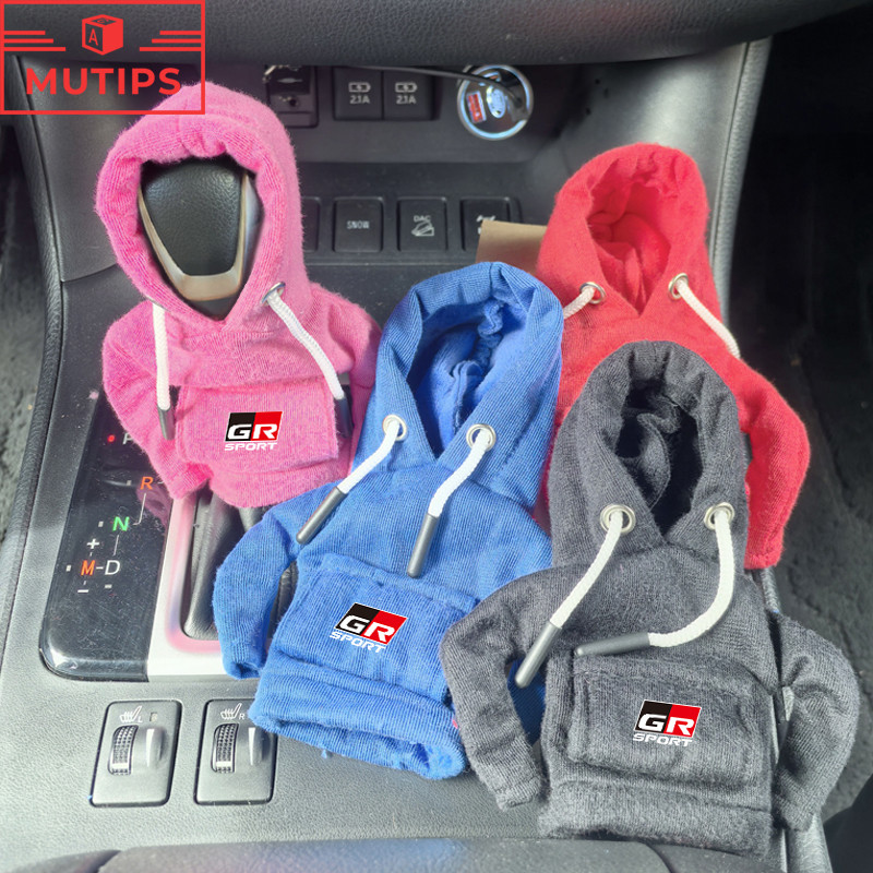Toyota GR Protetor De Capa De Freio De Mão De Carro Com Capuz Botão De Mudança De Marcha Manga Capas Para Corolla Cross Hilux SW4 RAV4 Yaris Sedan Hatch Etios