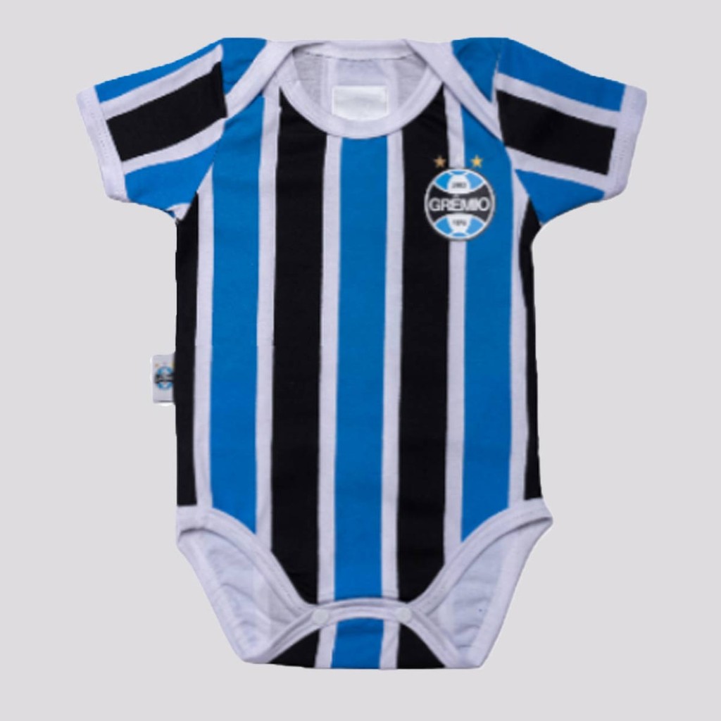 Body Grêmio Matchday Home Listrado - Baby & Kids Fashion