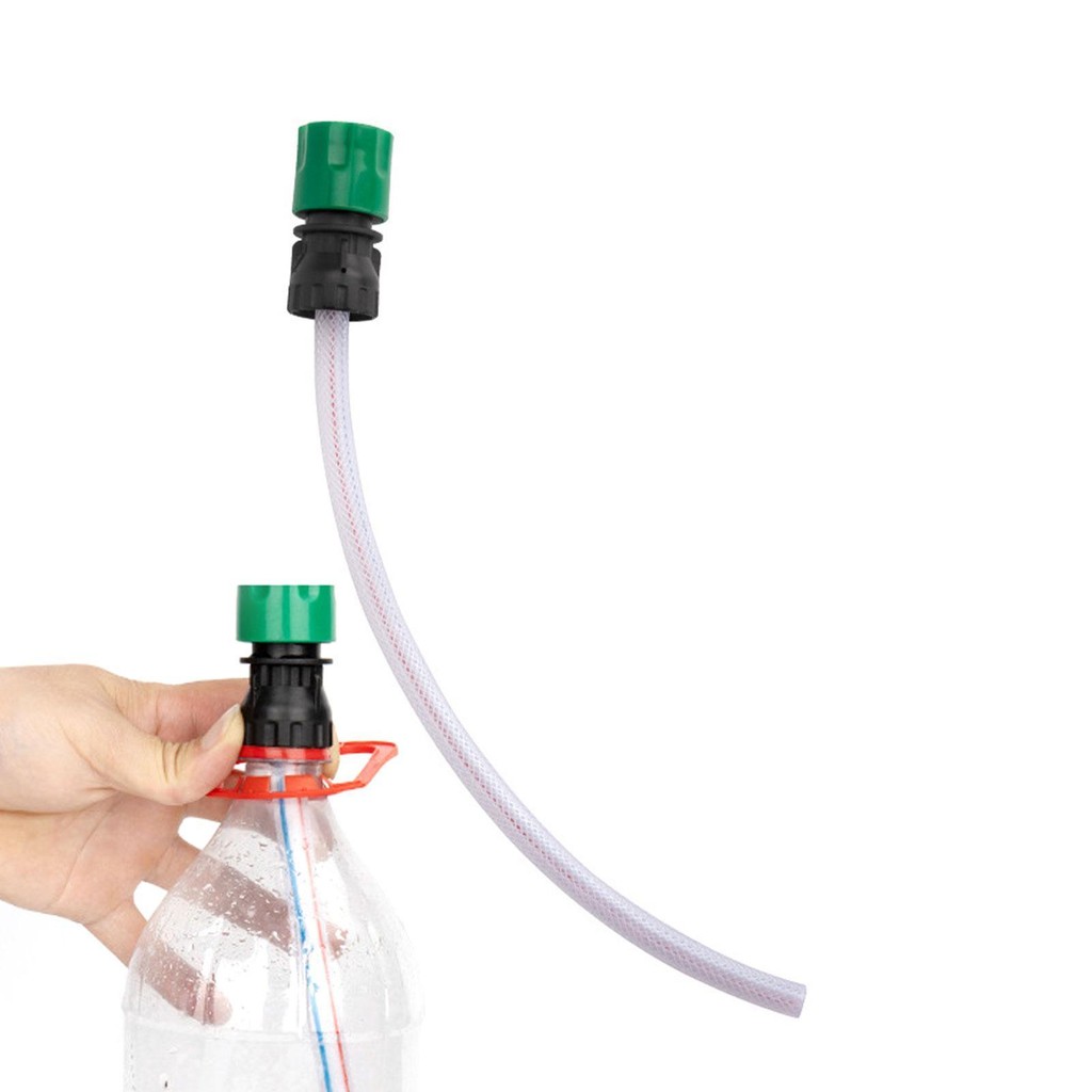 1 Pçs Adaptador Para Pistola De Arruela De Bateria De Lítio Com Garrafa De Coca-Cola Lavadora De Alta Pressão Mangueira Conexão Rápida Acessórios De Lavagem Desobr