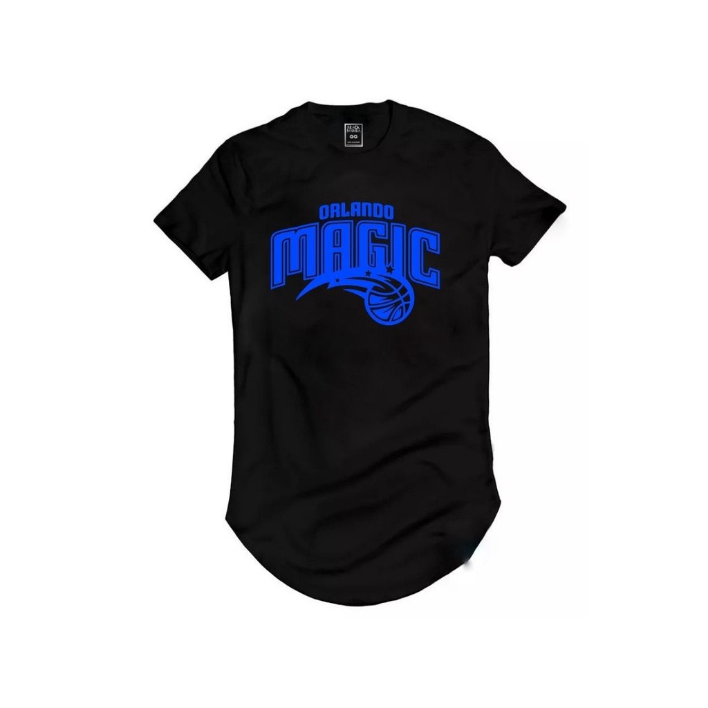 Camiseta Longline Orlando Magic Shaquille Oneal Basquete