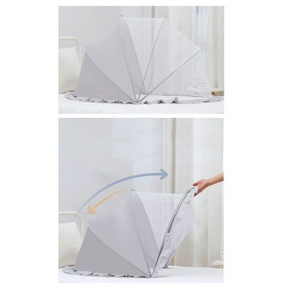 Mosquiteiro Infantil Dobrável Rede Mosquiteira  Portátil 100x45x40cm e 120x65x75cm em Oferta na Shopee