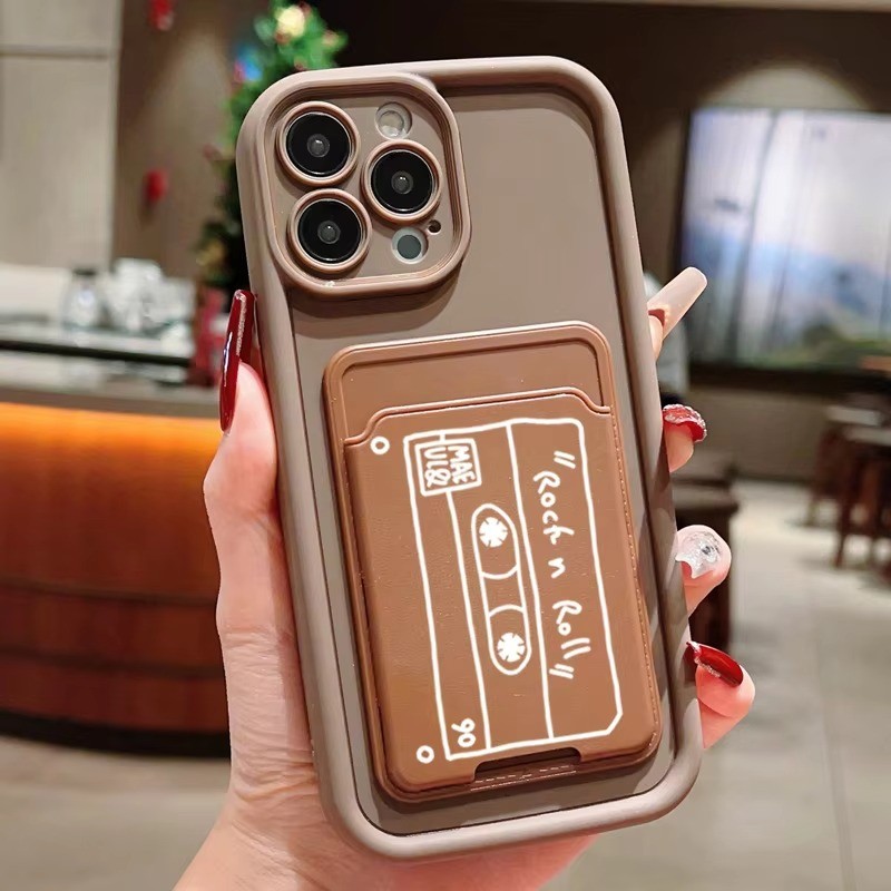 Inserir Cartão Saco Caso De Telefone Para Xiaomi 14T 13T 12T Walkman Padrão POCO X6 F6 X3 F3 X5 F5 M6 Pro C65 Mi 14 13 1 em Oferta na Shopee