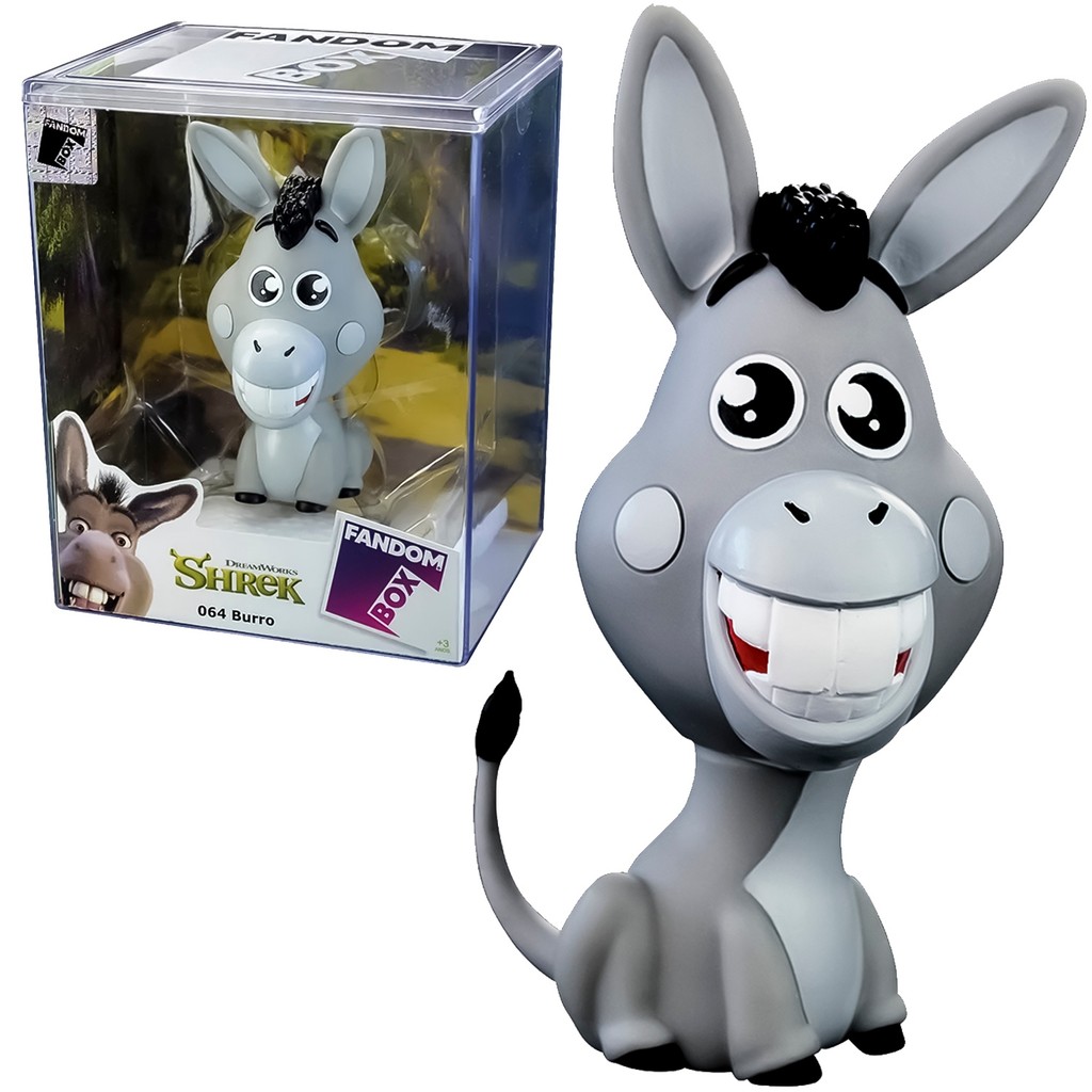 Fandom Box Shrek Dreamworks Boneco Burro Colecionável - Líder Brinquedos
