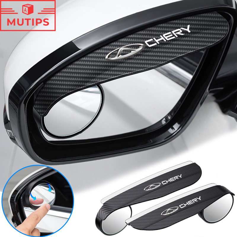 2 Pçs/Set Chery Espelho Retrovisor Do Carro Chuva Sobrancelha Viseira Ponto Cego Capa De Para Tiggo 5x 8 7 Pro 4 Omoda 5