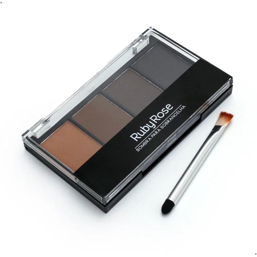 Paleta Quarteto Sombra para Sobrancelha Ruby Rose HB F572