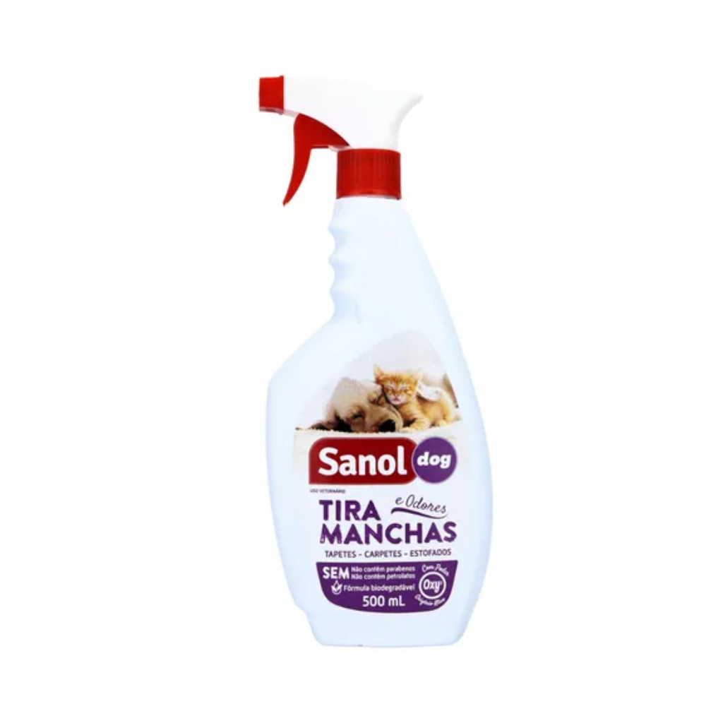 Tira Manchas e Odores 500 ml - Sanol Dog