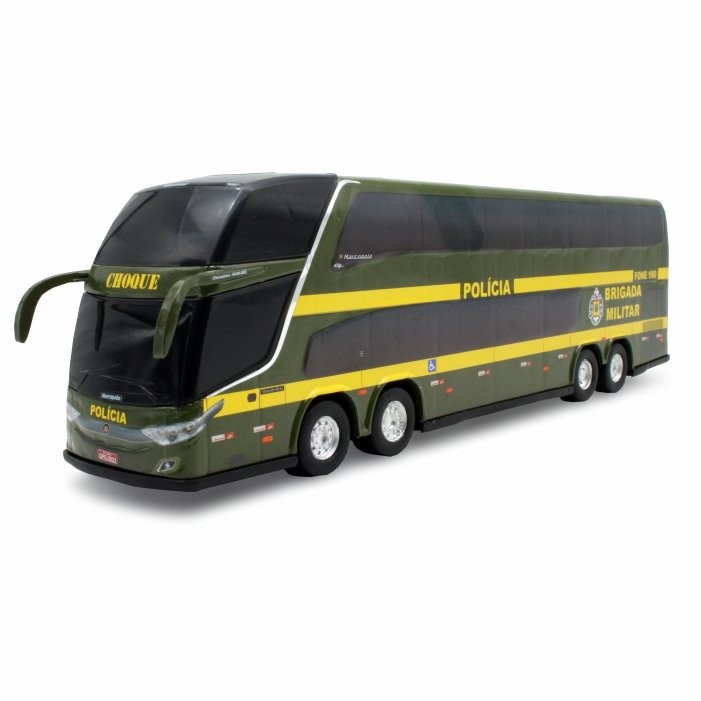 Ônibus Em Miniatura Brigada Militar Choque DD