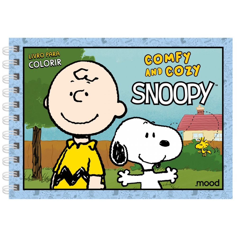 Livro Snoopy Comfy and Cozy em Oferta na Shopee