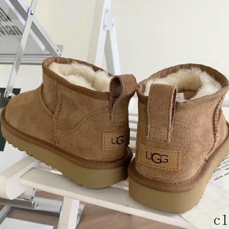 Botas de Moda e Conforto Femininas UGG Botas de Neve Botas de Moda