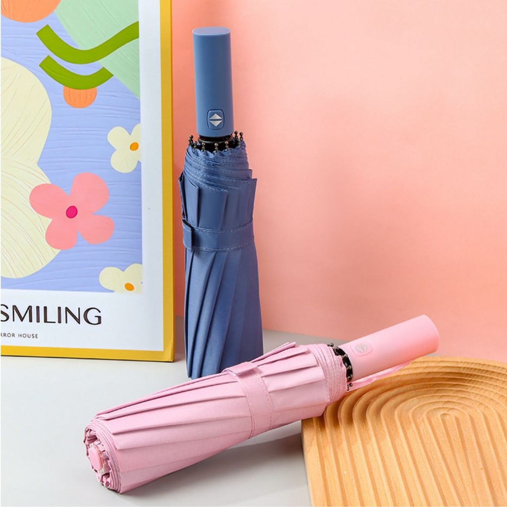 Guarda Chuva Automático Proteção Solar Blackout Abre e Fecha Grande Reforçado Contra Vento Cabe na Bolsa 2025 em Oferta na Shopee