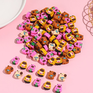 20 Pçs/Saco Criativo Dos Desenhos Animados Capivara Mini Borracha Bonito Estudante Presente Prêmio Das Crianças em Oferta na Shopee