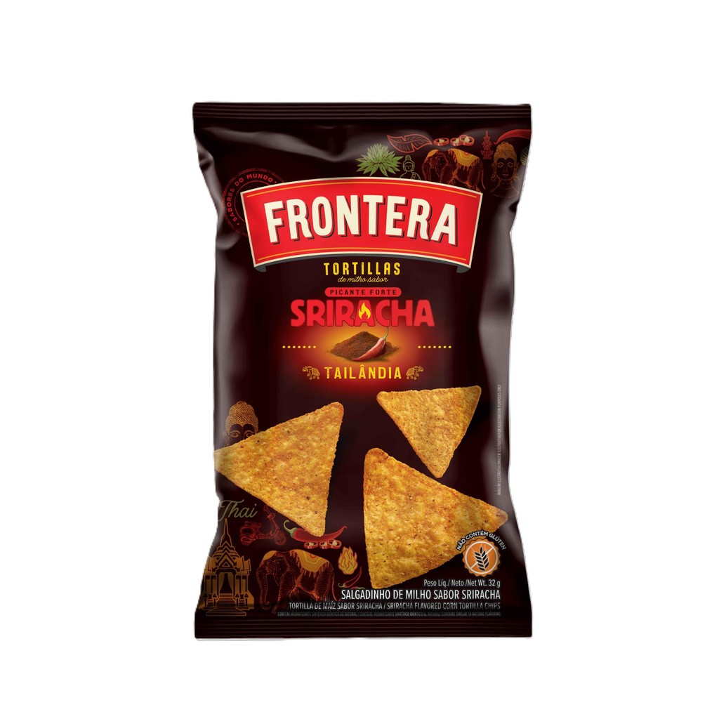 Frontera Tortilla Chips Sriracha 32G