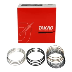 Jogo Anéis Motor Std Para Civic 1.7 16v De 2001 A 2006 Takao
