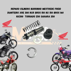 Reparo cilindro burrinho Mestre de freio dianteiro XRE 300 nxr Bros 150 nx 150 Bros 160 xre 190 tornado 250 Sahara 350