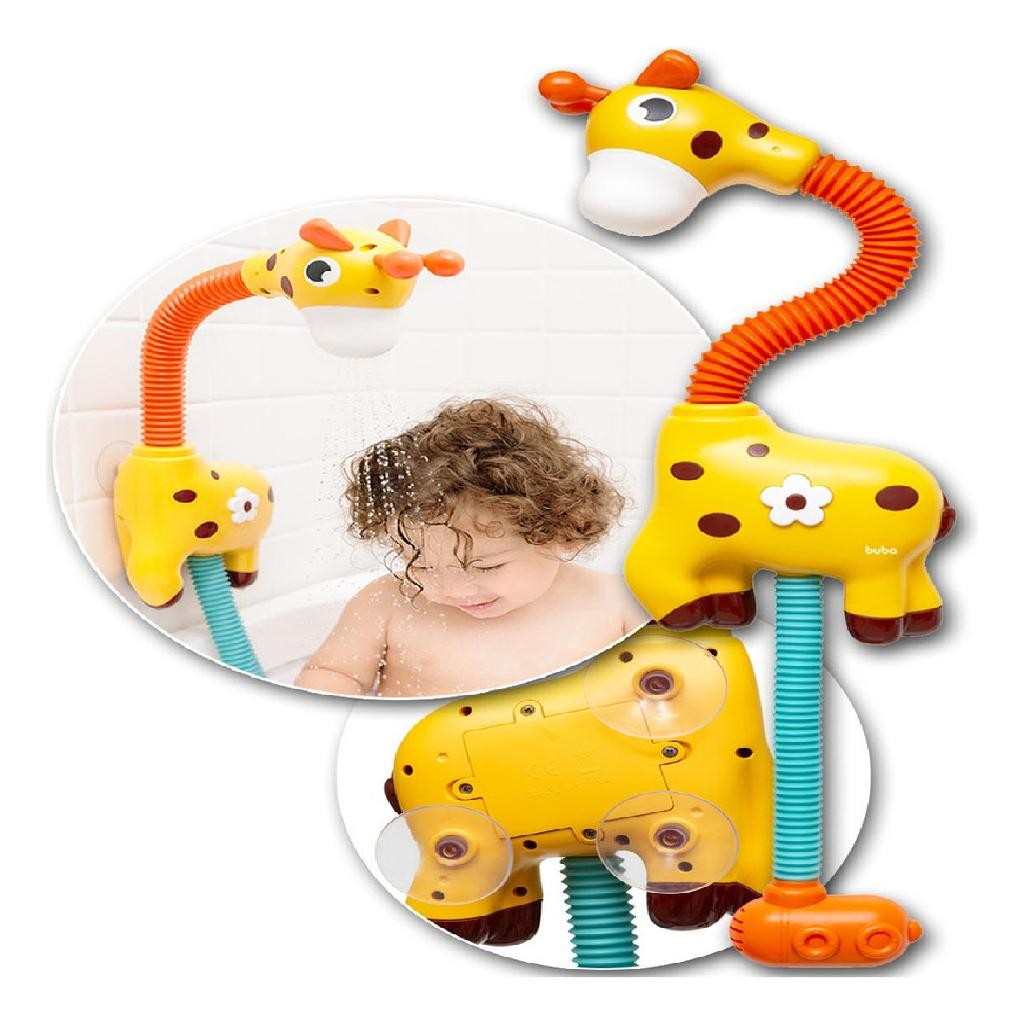 Brinquedo Chuveirinho Buba a Pilha p/ Banheira e Piscina