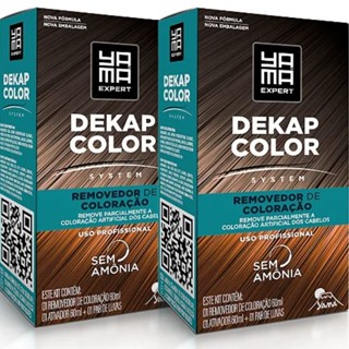2 Kit Yamá Dekapcolor System - 120ml em Oferta na Shopee
