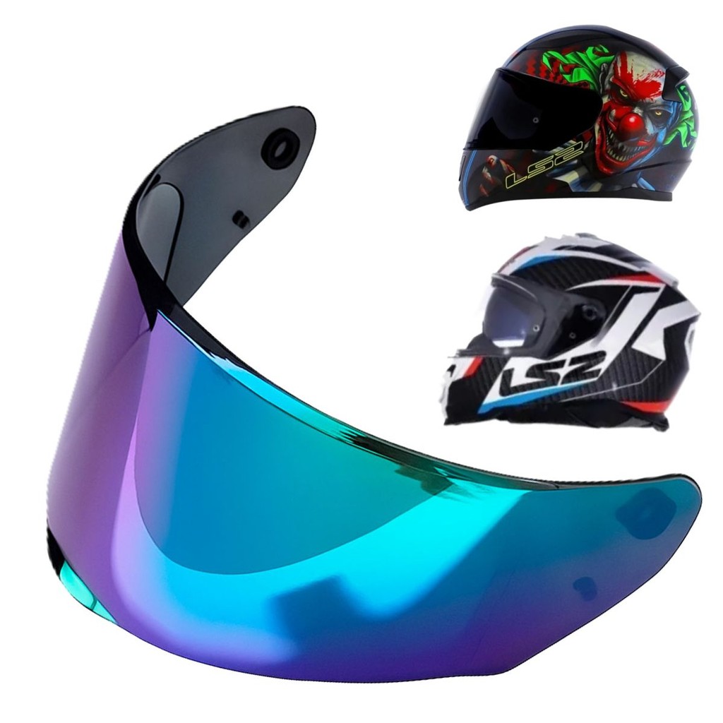 Viseira Camaleão P/ Capacete Ls2 FF320 / FF353 Antirrisco 2.2mm em Oferta na Shopee