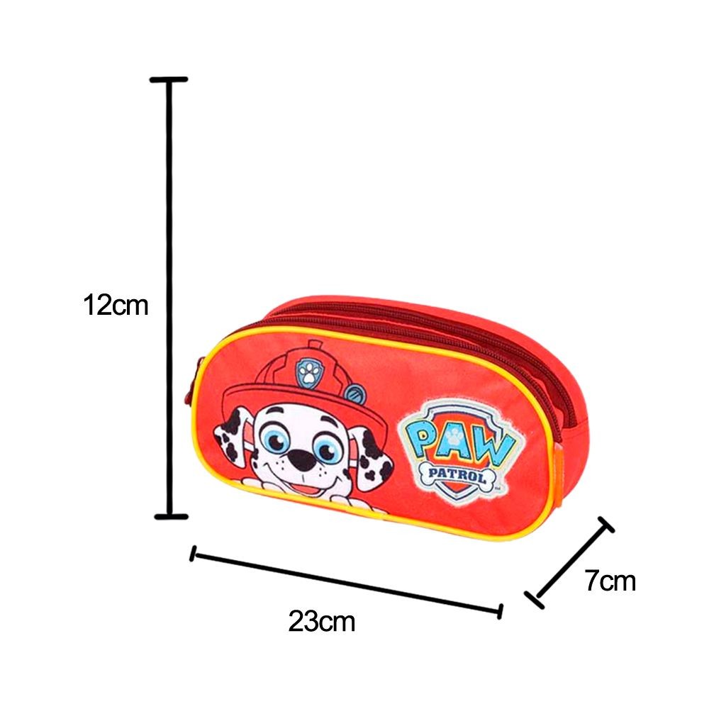 Estojo Escolar Duplo Patrulha Canina Un Escolha Sua Cor em Oferta na Shopee