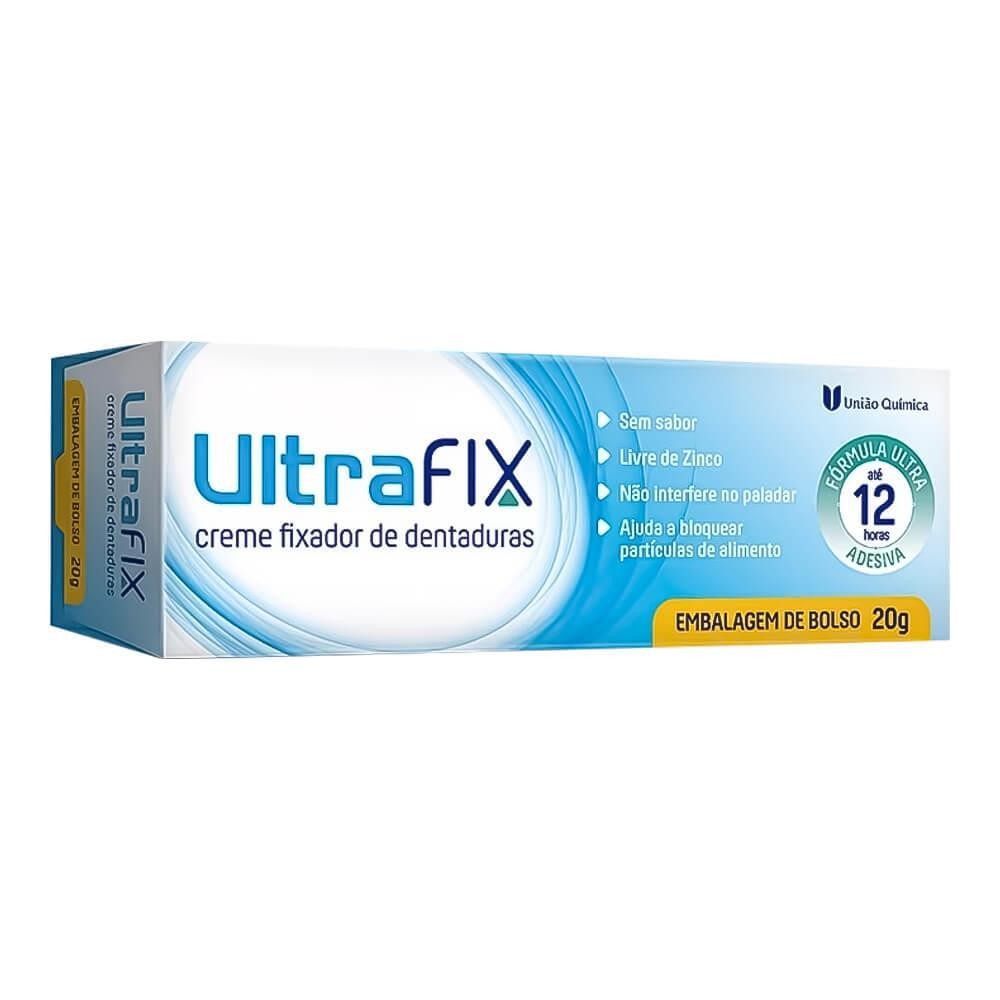 Ultrafix Creme Sem Sabor Com 20G em Oferta na Shopee
