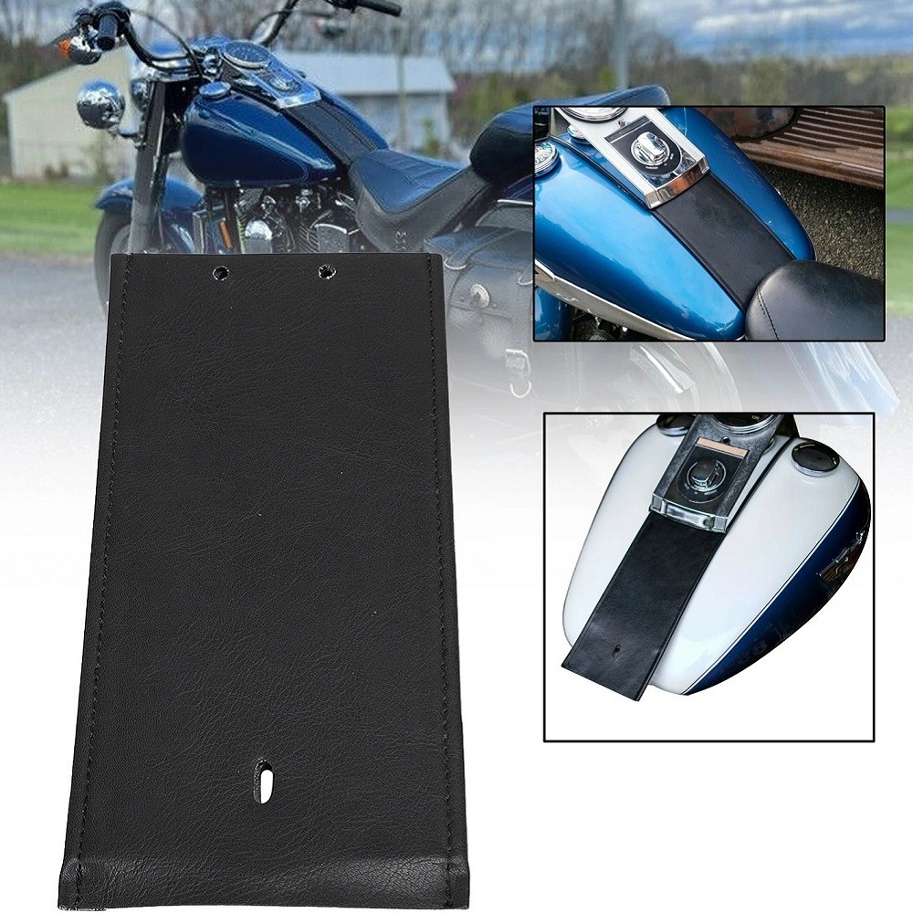 Motocicleta Simples Tanque Do Plutônio Babador Almofada Painel De Gás Capa Protetor Para Harley Dyna Wide Glide FXDWG 19