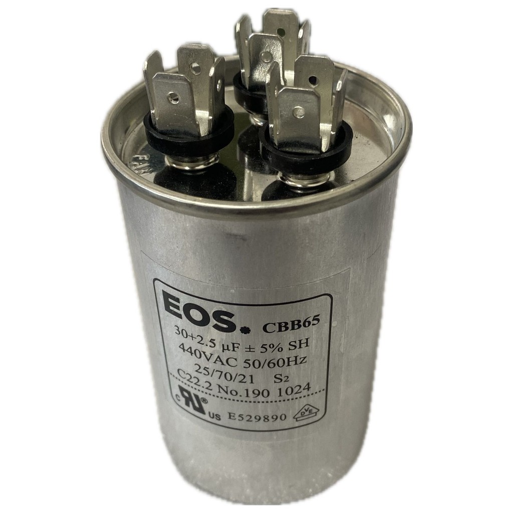 CAPACITOR DUPLO 30+2,5 MFD 440V em Oferta na Shopee