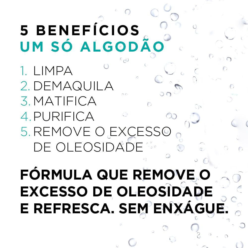 Água Micelar L'Oréal Paris Efeito Matte - 200ml - Beauty