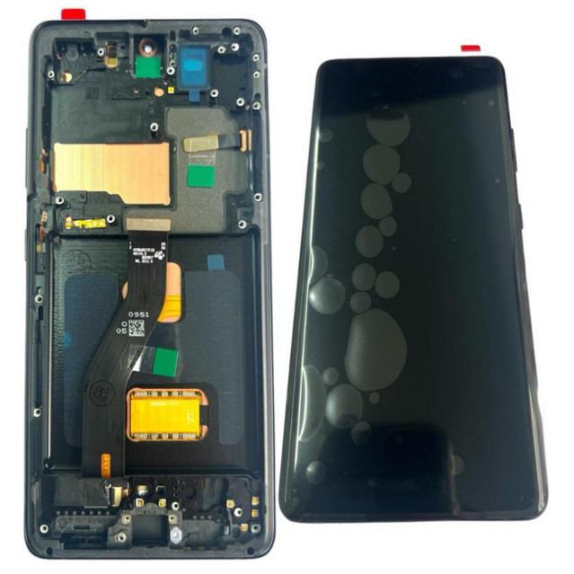 Frontal Tela Display Módulo C/aro Compatível Com S21 Ultra G998 100% Amoled Vivid