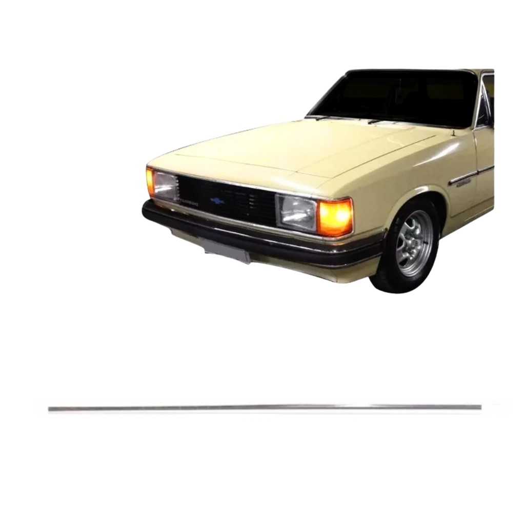 Friso De Aluminio Opala 1980 A 1987 Superior Capo