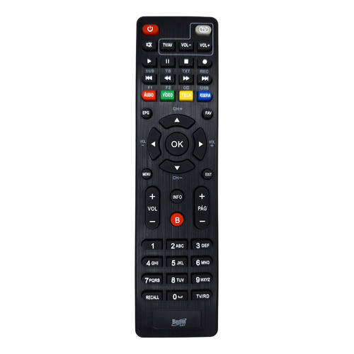 Controle Remoto Para Parabólica Digital Bedinsat Regional Bs9900s Bs9900 Compatível em Oferta na Shopee