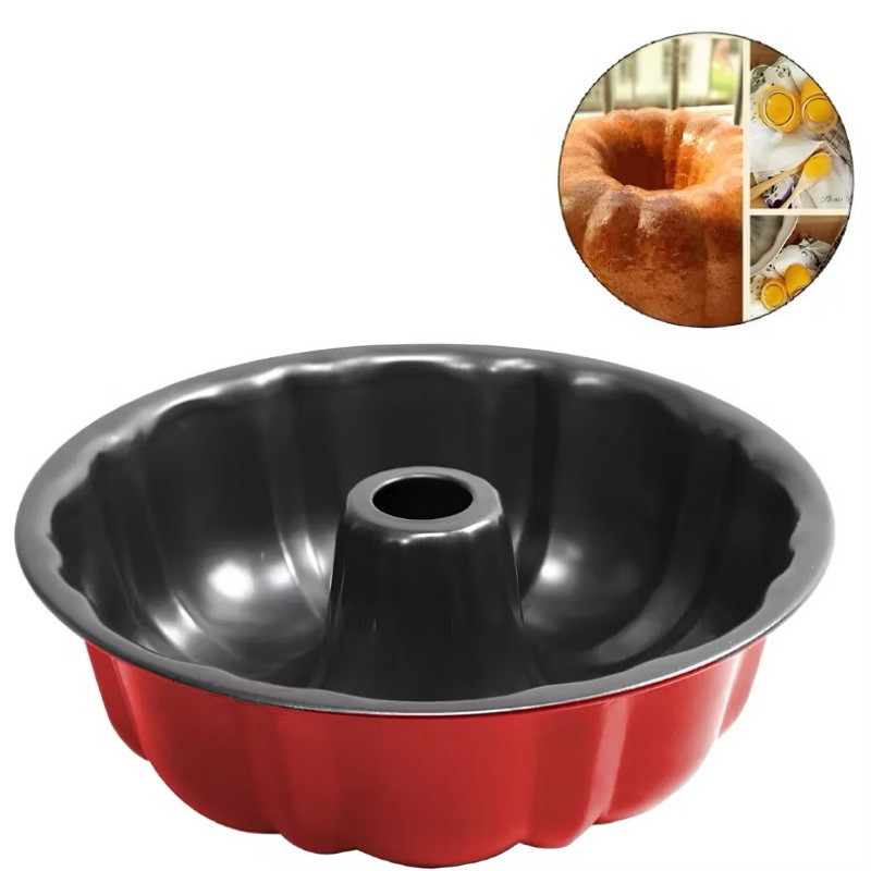 Forma Antiaderente para Pudim Bolo Grande Redonda Forneavel Utensílio de Cozinha-envio imediato em Oferta na Shopee