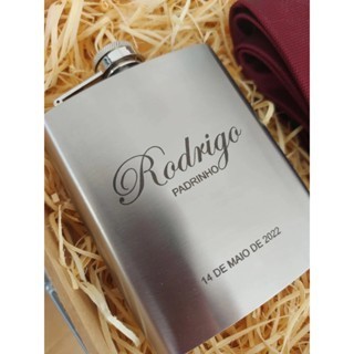 PORTA WHISKY 7OZ / Cantil - Porta Bebida De Bolso Em Inox Personalizado com o seu nome ou sua Logo em Oferta na Shopee