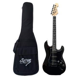 Guitarra Strato Seven Sgt-207 BK Preto C/ Bag em Oferta na Shopee
