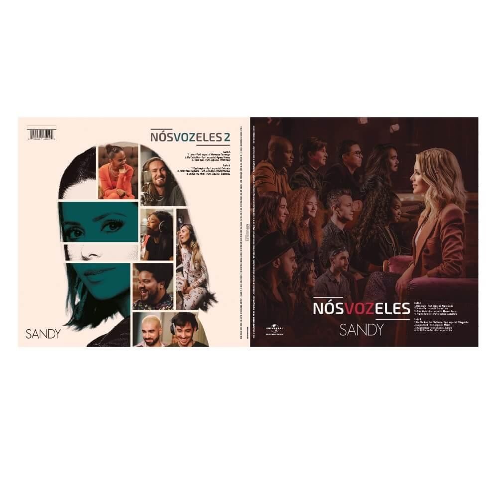 Vinil Sandy - Nós, Voz, Eles I e II (2LP Edição Limitada) - Hobbies & Collections