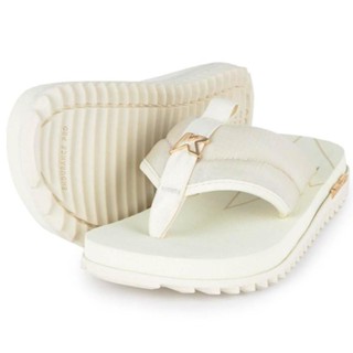 Chinelo Kenner Kivah Comfy Feminino - Off White em Oferta na Shopee