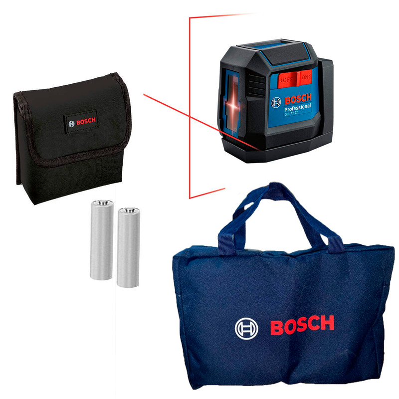 Nível a Laser 2 Linhas Gll12-22 Bosch Profiss Bolsa Bosch