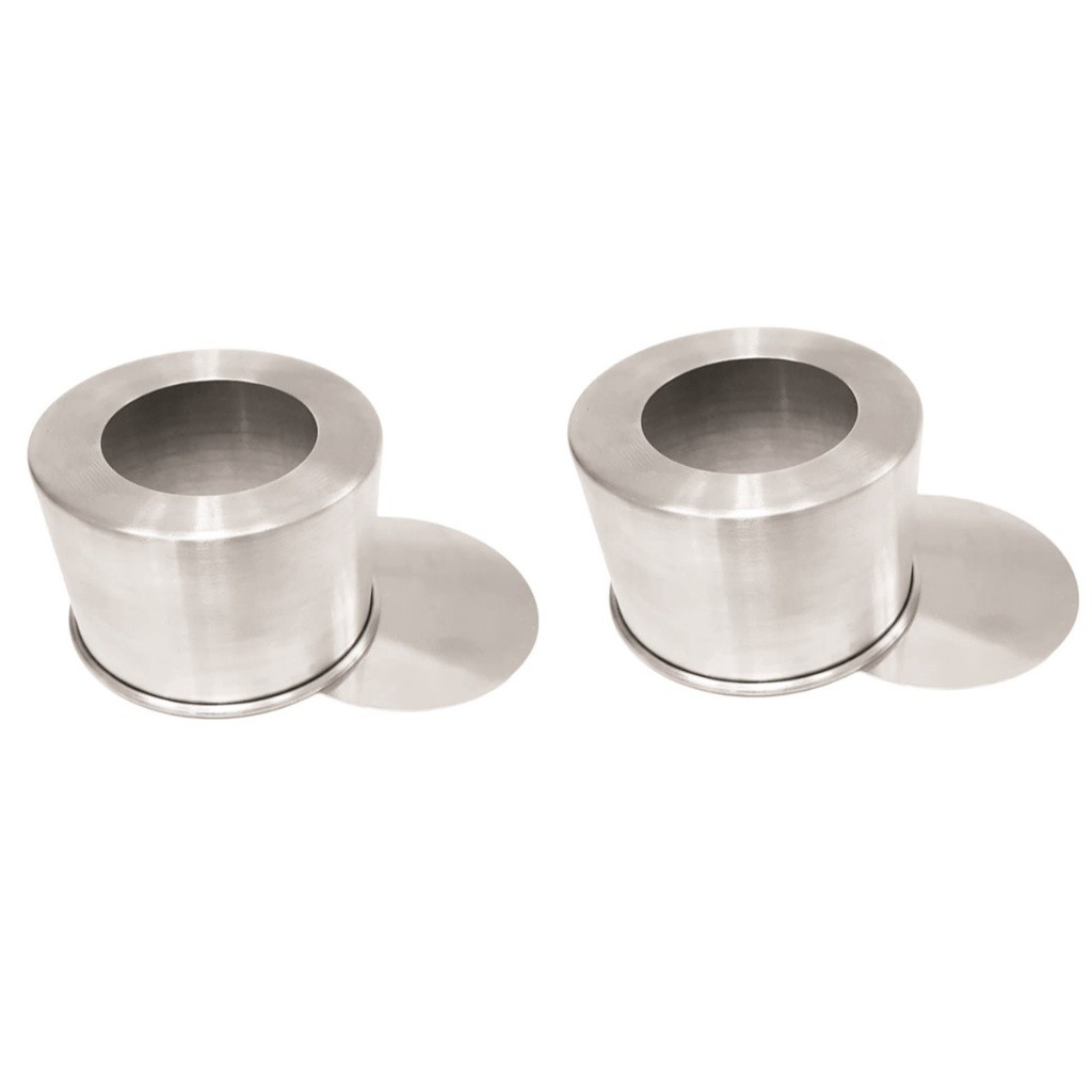 Forma Nº12 fundo falso removível Redonda Com 10cm De Altura Kit Com 2 Peças BIBOSTOCK em Oferta na Shopee